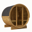 E7G Barrel Sauna - 4-6 Person | Western Sol Cheap