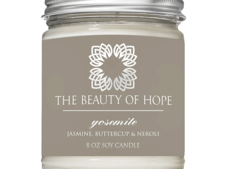 Yosemite 8oz Candle | The Beauty of Hope Online Sale