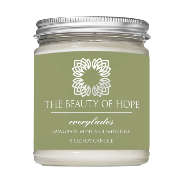 Everglades 8oz Candle | The Beauty of Hope Online Sale