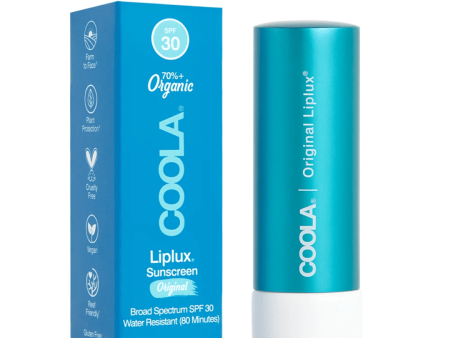 Classic Liplux® Organic Lip Balm Sunscreen SPF 30 - Original | COOLA Hot on Sale