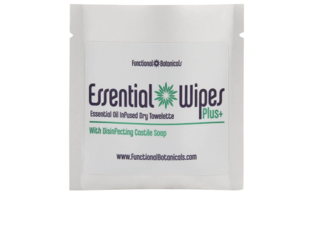 Essential Wipes Plus - Single Sachet | Functional Botanicals Discount