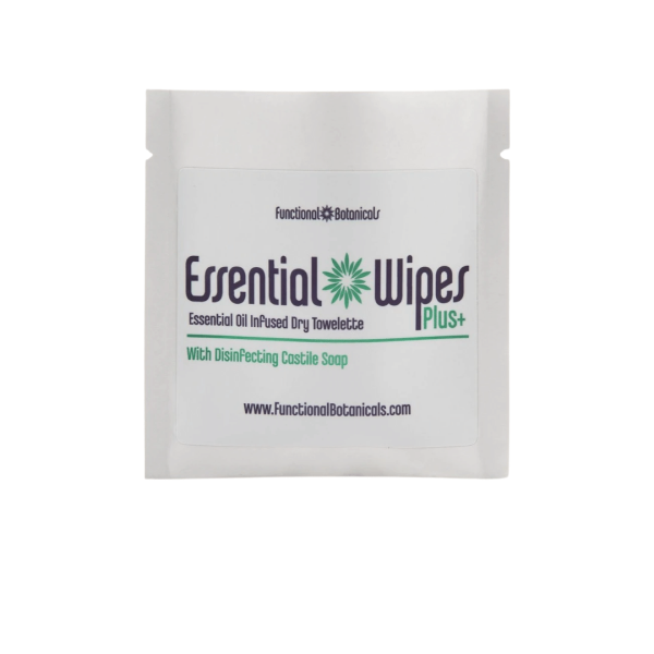 Essential Wipes Plus - Single Sachet | Functional Botanicals Discount