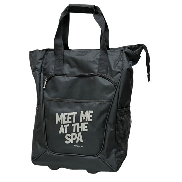 NEW Meet Me at the Spa Rolling Trade Show Tote | Live Love Spa Cheap