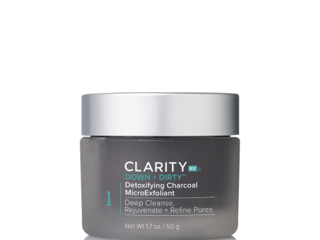 Down + Dirty™ Detoxifying Charcoal MicroExfoliant | ClarityRx For Discount