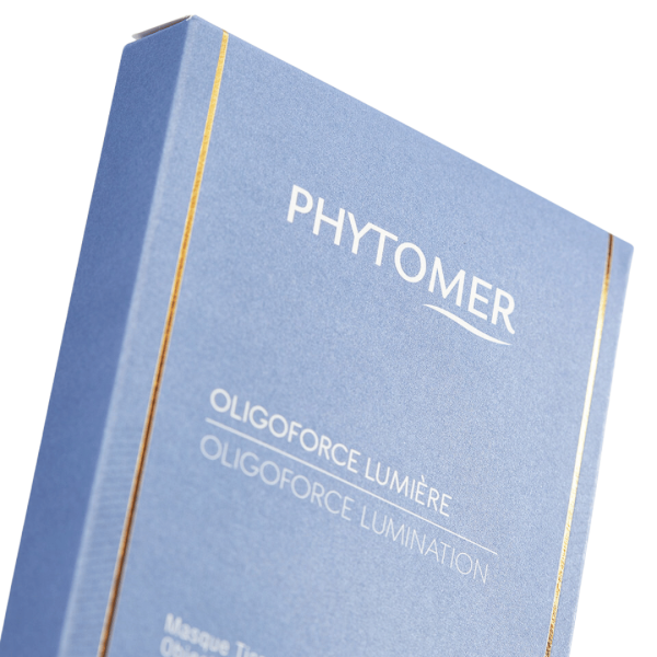 Oligoforce Lumination Targeted Dark Spot and Wrinkle Sheet Mask With Vitamin B3 - 4 Mask Set| Phytomer Cheap