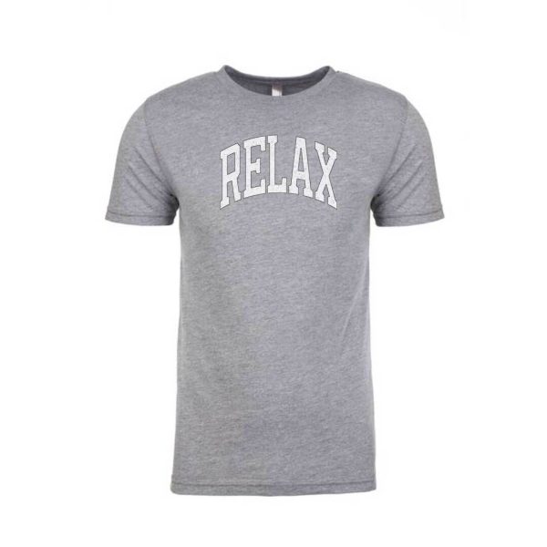 RELAX Collegiate Unisex T-Shirt | Lucky Owl Online Hot Sale