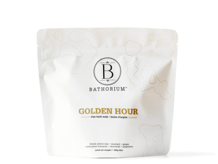 Golden Hour Clay Mineral Soak | Bathorium For Cheap