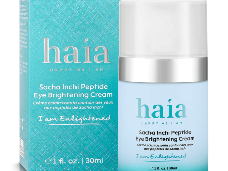 I am Enlightened | Sacha Inchi Peptide Eye Brightening Cream | haia Online