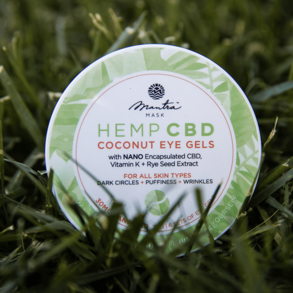 Hemp CBD Coconut Eye Gels | Mantra Mask Online Hot Sale