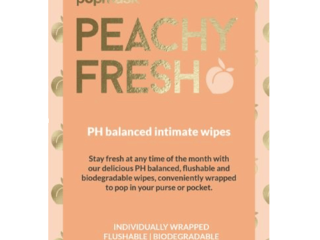 Peachy Wipes Intimacy Wipes 12pk | Popmask Online Sale