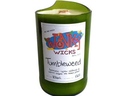 Tumbleweed Soy Wax Candle | Wonky Wicks Discount