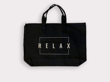 Relax Tote Bag w  Zipper Top | Lucky Owl For Sale