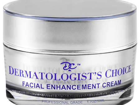 Facial Enhancement Cream Mild Glycolic Daily Moisturizer | Dermatologist s Choice Cheap