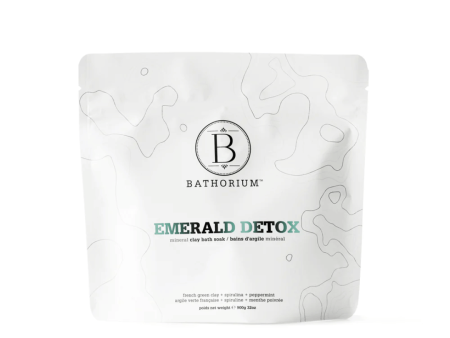 Emerald Detox Clay Mineral Soak | Bathorium Online now