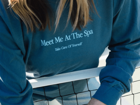 Meet Me At The Spa - Take Care Of Yourself Long Sleeve T-Shirt | Lucky Owl For Cheap