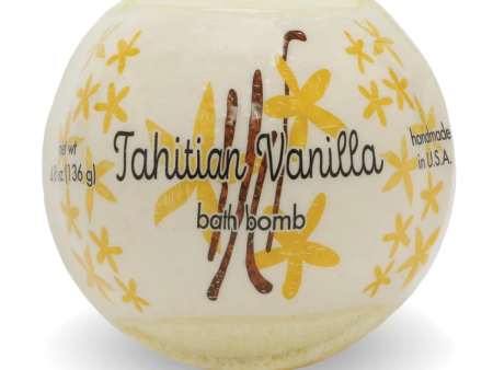 Tahitian Vanilla Bath Bombs | Primal Elements Fashion