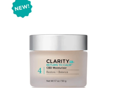 Return to Calm™ CBD Moisturizer | ClarityRx For Cheap