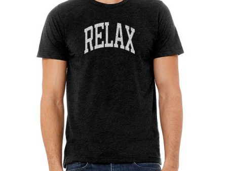 RELAX Collegiate Unisex T-Shirt | Lucky Owl Online Hot Sale