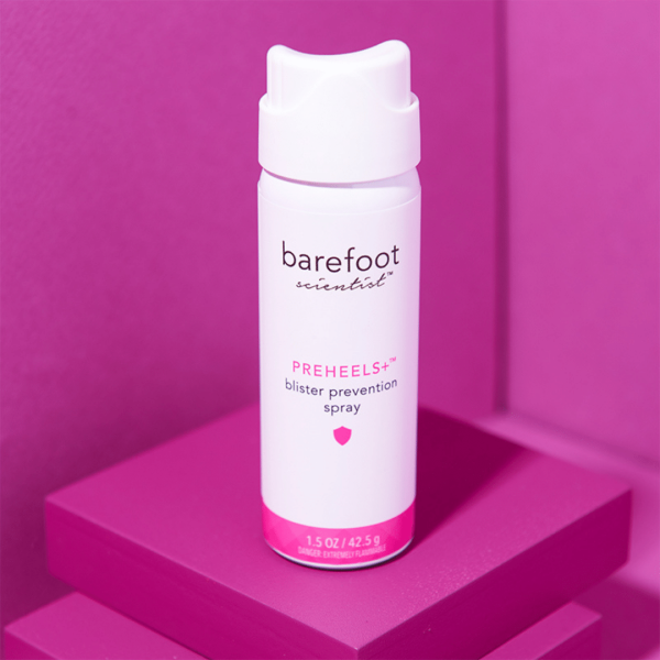 Preheels+ Blister Prevention Spray | Barefoot Scientist Online now