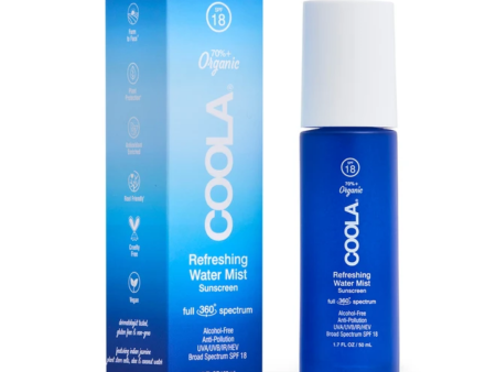 Full Spectrum 360° Refreshing Water Mist Organic Face Sunscreen SPF 18 1.7 fl oz | COOLA Hot on Sale