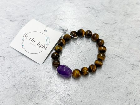 Tiger s Eye Luxe Bracelet | Be the Light Discount