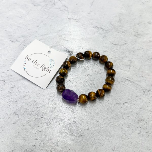 Tiger s Eye Luxe Bracelet | Be the Light Discount