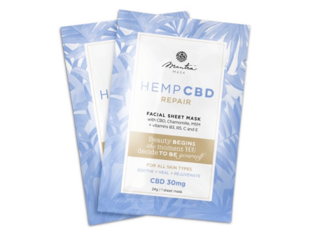 Hemp CBD Repair Sheet Mask | Mantra Mask Online