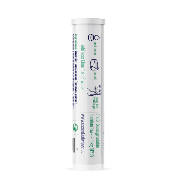 Essential Wipes Plus - 10 Pack Tube | Functional Botanicals on Sale