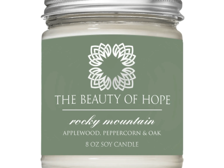 Rocky Mountain 8oz Candle | The Beauty of Hope Hot on Sale