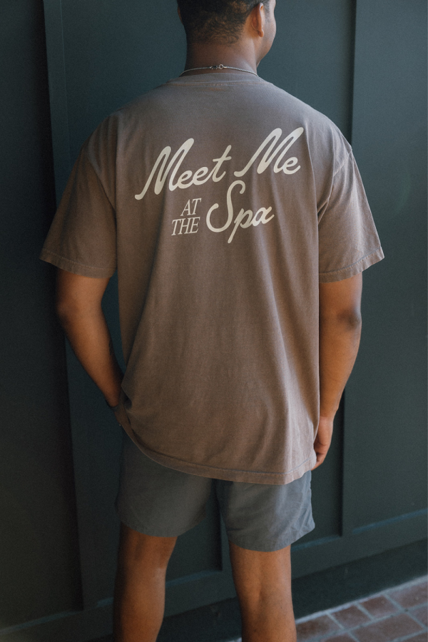 Meet Me At The Spa Retro Unisex T-Shirt | Lucky Owl Online