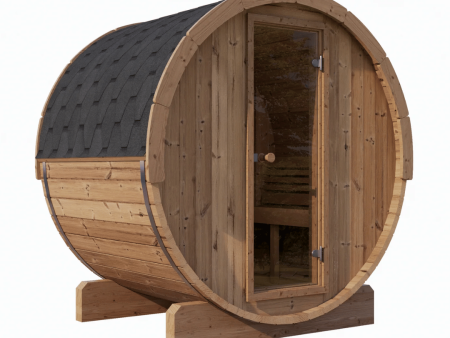 E6 Sauna Barrel - 2-4 Person | Western Sol Fashion