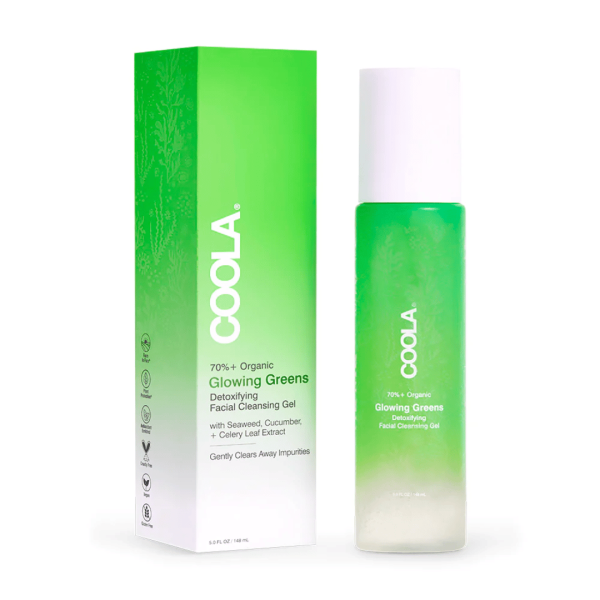 Glowing Greens Detoxifying Facial Cleansing Gel | COOLA Sale