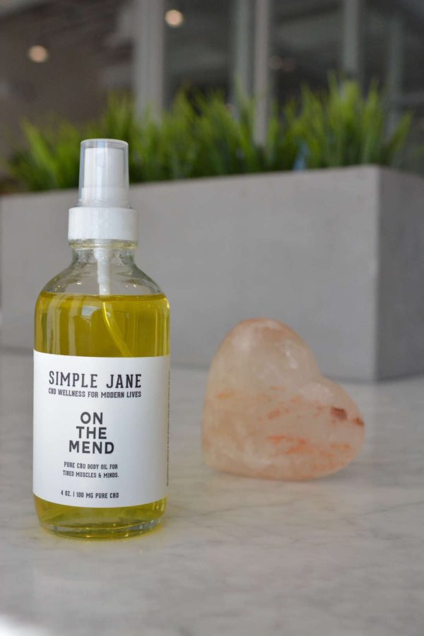 On The Mend CBD Massage Oil - 4oz | Simple Jane Fashion