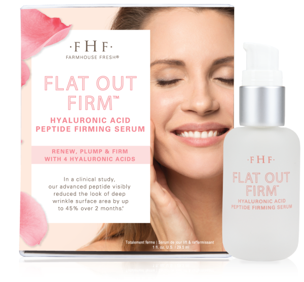 Flat Out Firm™ Hyaluronic Acid Peptide Firming Serum | Farmhouse Fresh on Sale