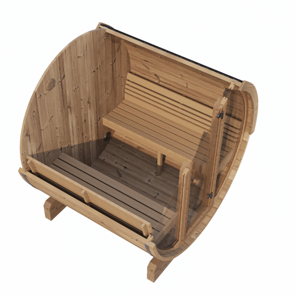 E7G Barrel Sauna - 4-6 Person | Western Sol Cheap