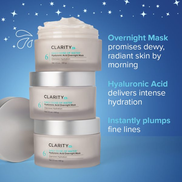 Daily Dose of Water™ Hyaluronic Acid Overnight Mask | ClarityRx For Discount