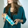 Bird of Paradise Full Wrap Print Copper Bottle (34oz) | Lucky Owl Fashion