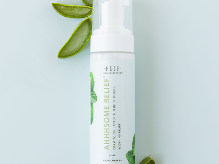 Ahhhsome Relief™ Foam-to-Oil After Sun Body Mousse  | Farmhouse Fresh For Cheap