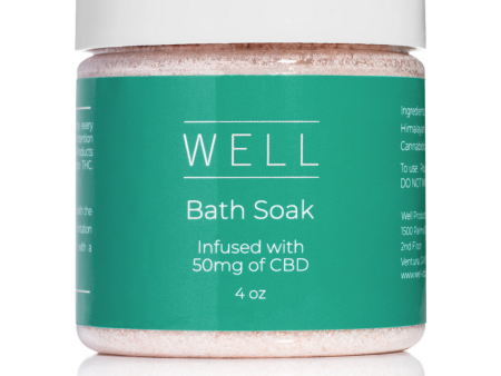 CBD Bath Soak | WELL For Discount