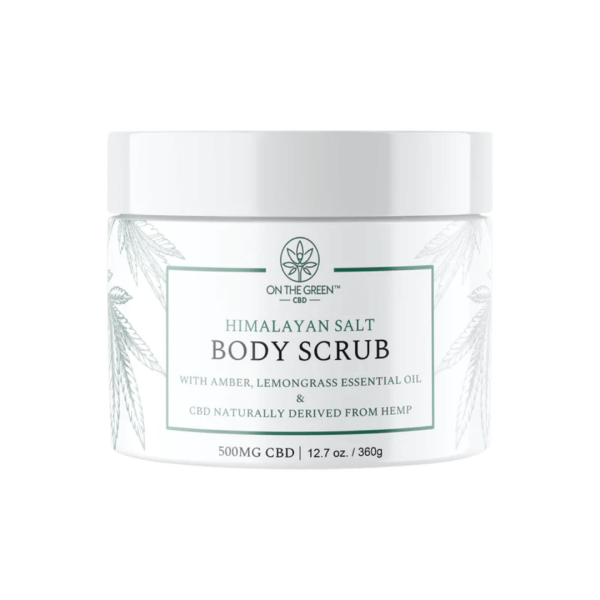 Himalayan Salt  Body Scrub 500mg Broad Spectrum CBD Oil | On The Green Discount