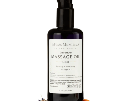 CBD Massage Oil - Lavender | Arnica | Mamas Medicinals For Discount