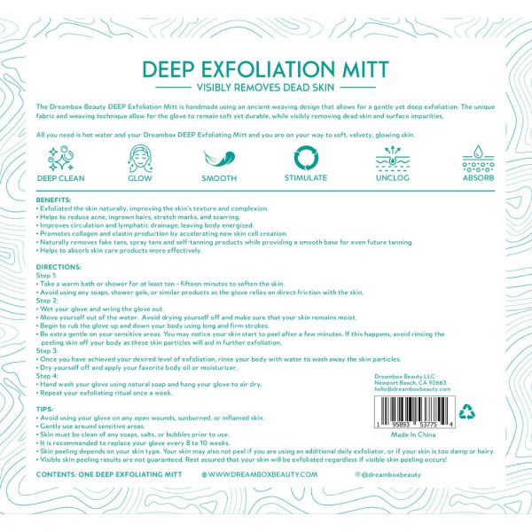 DEEP Exfoliating Mitt | Dreambox Beauty Discount