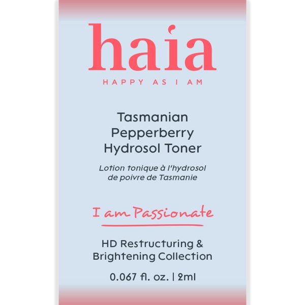 I am Passionate | 2: Tasmanian Pepperberry Hydrosol Toner | haia on Sale