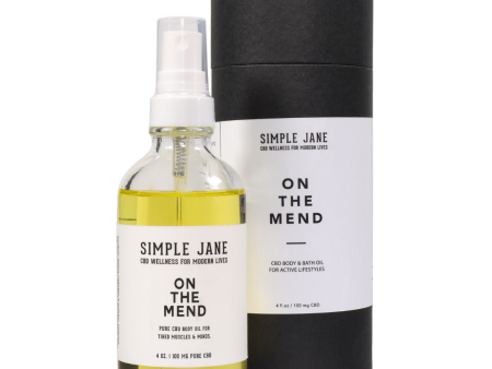 On The Mend CBD Massage Oil - 4oz | Simple Jane Fashion