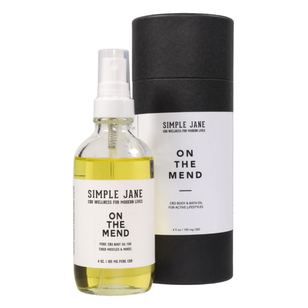 On The Mend CBD Massage Oil - 4oz | Simple Jane Fashion