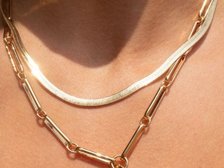 LUV AJ x SIVAN AYLA Roma Necklace ~ Gold Online Sale