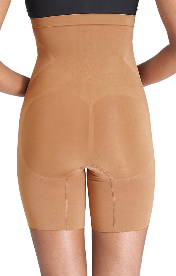 SPANX OnCore High-Waisted Mid-Thigh Short ~ Naked 3.0 Online Sale