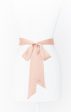 Bridesmaid Sash ~ Rose Gold Luxe Satin on Sale