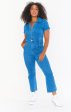 Emery Jumpsuit ~ French Blue Online Sale