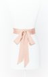 Bridesmaid Sash ~ Rose Gold Luxe Satin on Sale